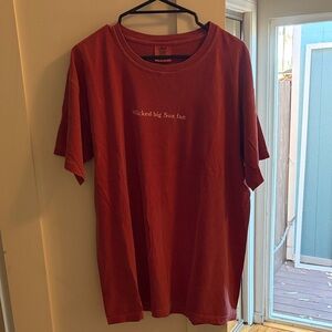 Wicked Big Sox Fan Men's Red Graphic Tee